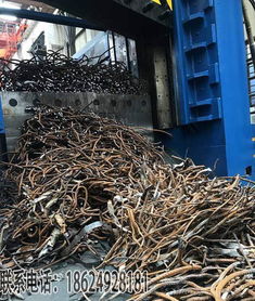 大型废金属废铁废钢剪切机低能耗高产出